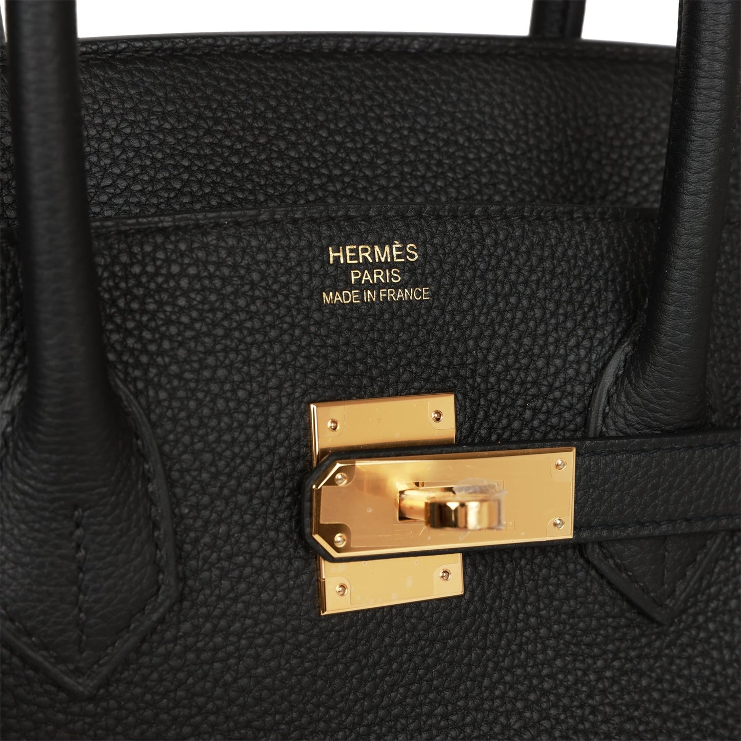 Hermes Birkin 35 Black Togo Gold Hardware