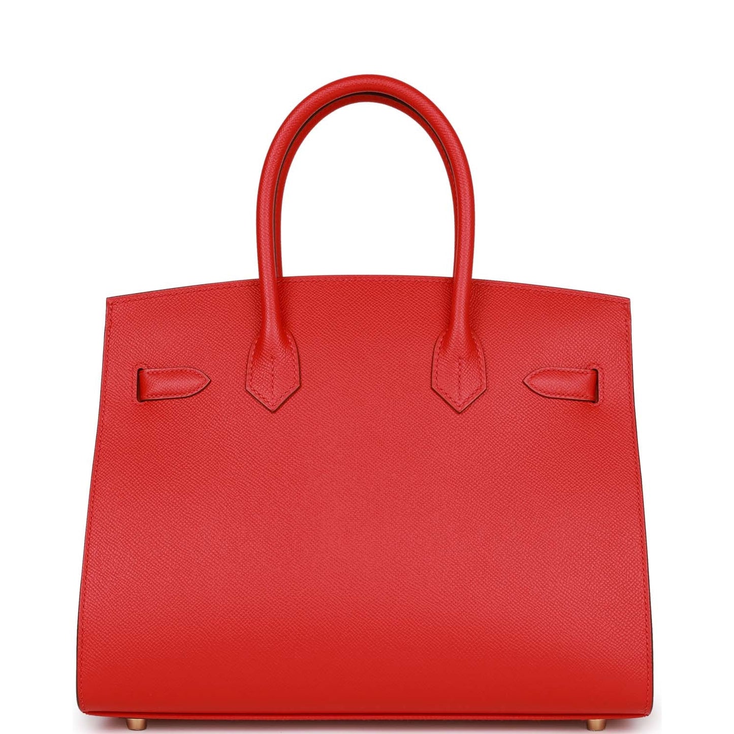 Hermes Birkin Sellier 30 Rouge Casaque Epsom Gold Hardware