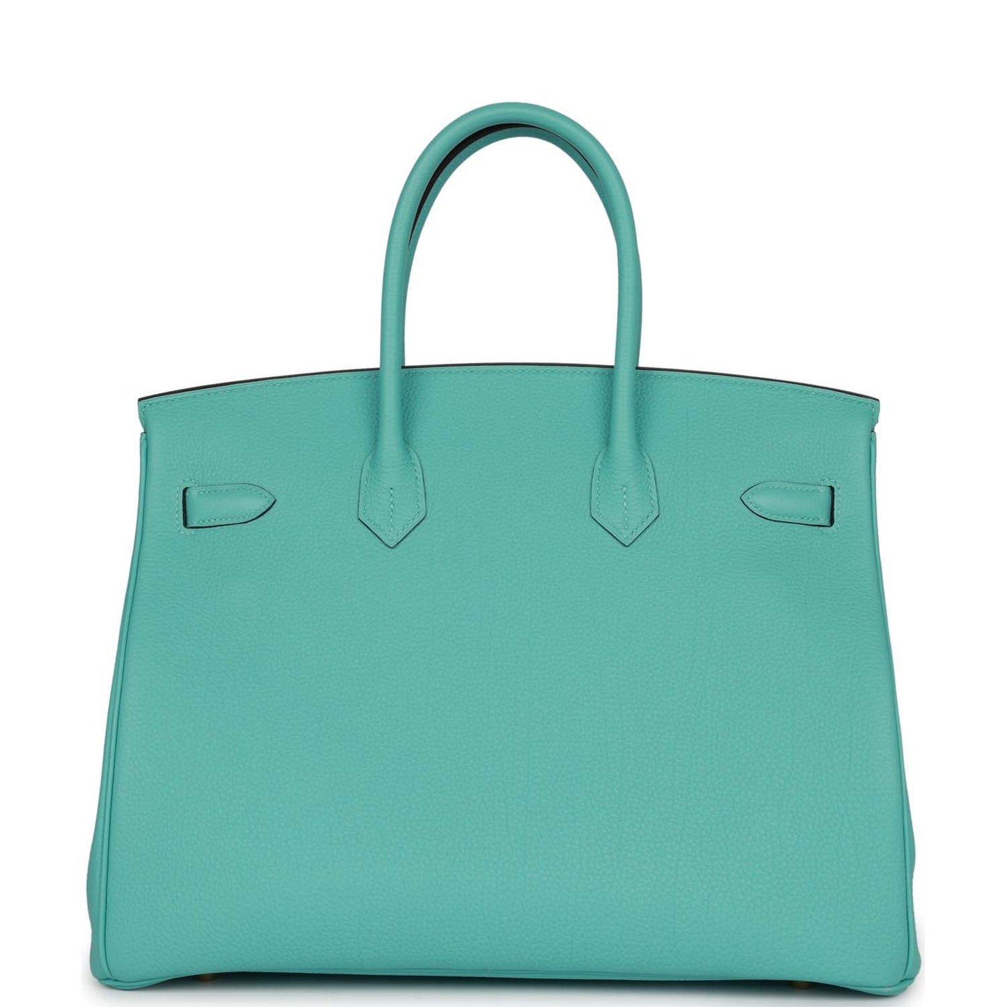 Hermes Birkin 35 Bleu Atoll Togo Gold Hardware