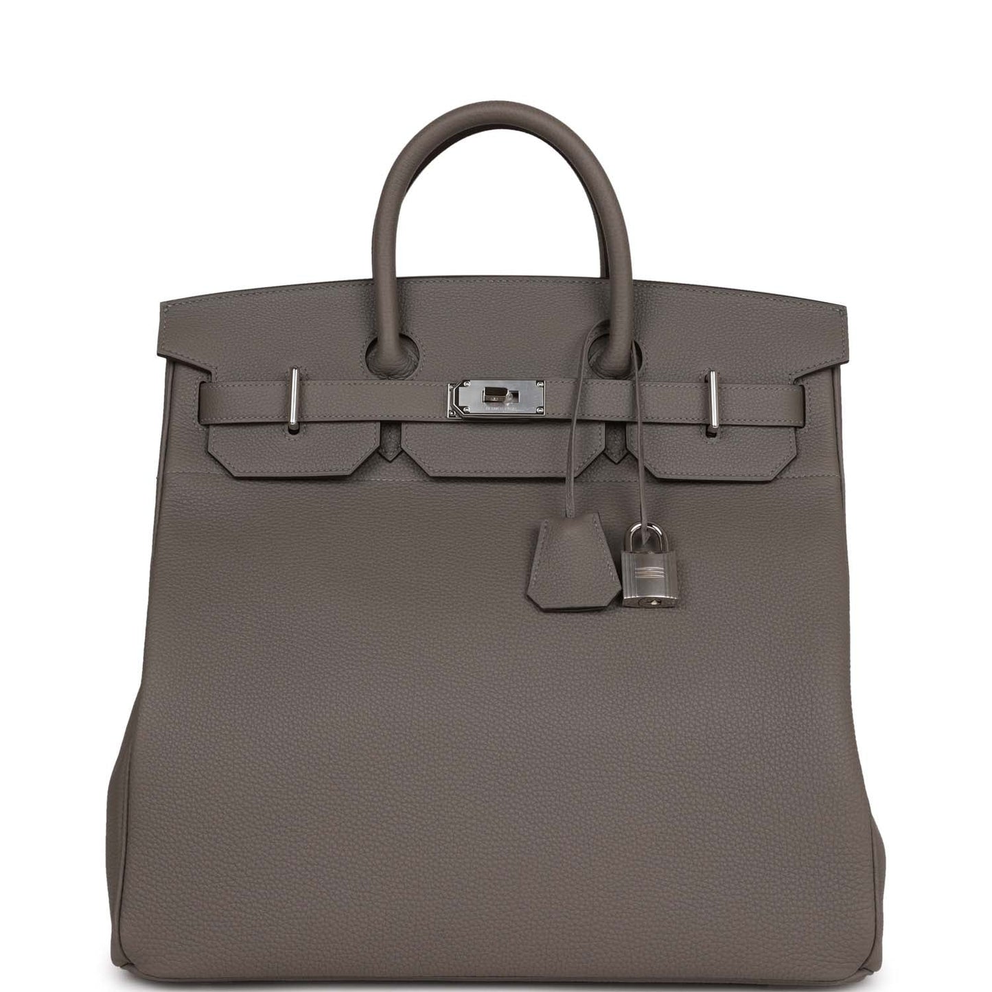 Hermes HAC Birkin 40 Gris Meyer Togo Palladium Hardware