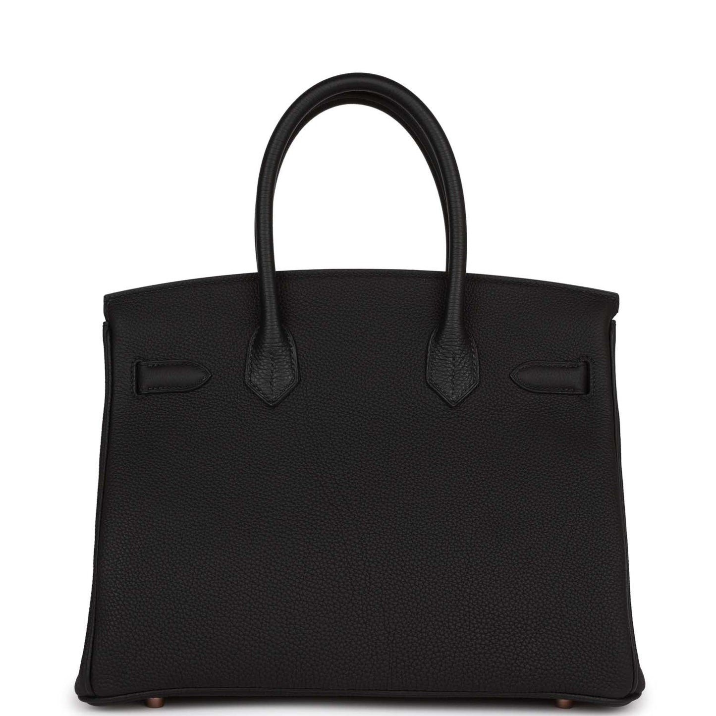 Hermes Birkin 30 Black Togo Rose Gold Hardware