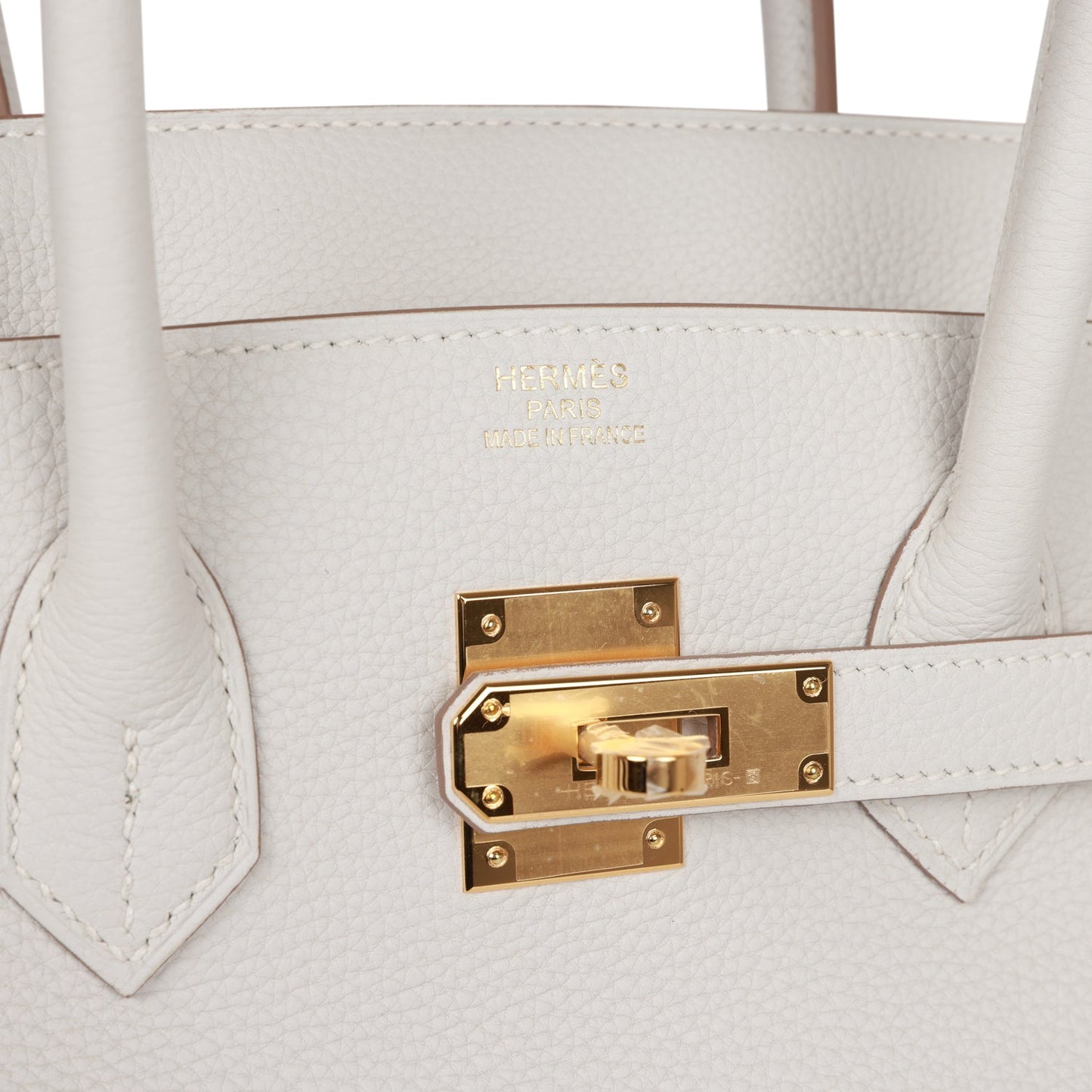 Hermes Birkin 35 Gris Pale Togo Gold Hardware