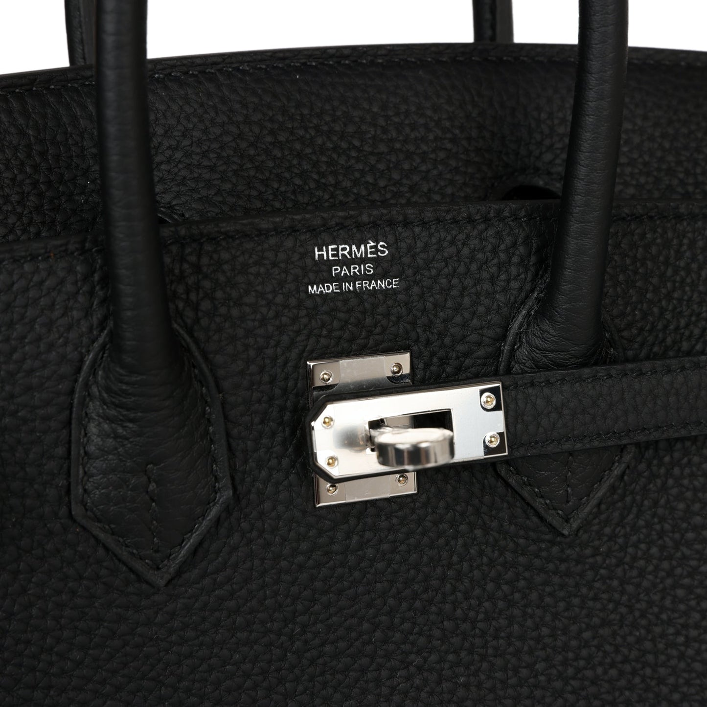 Hermes Birkin 25 Black Togo Palladium Hardware