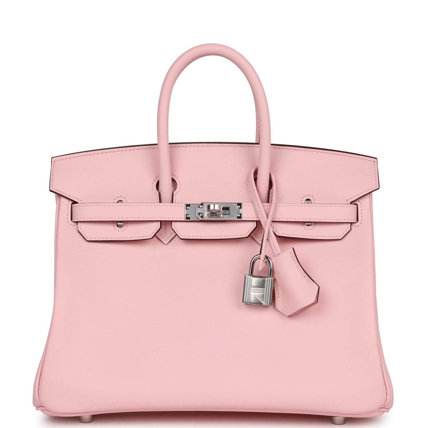 Hermes Birkin 25 Rose Sakura Swift Palladium Hardware