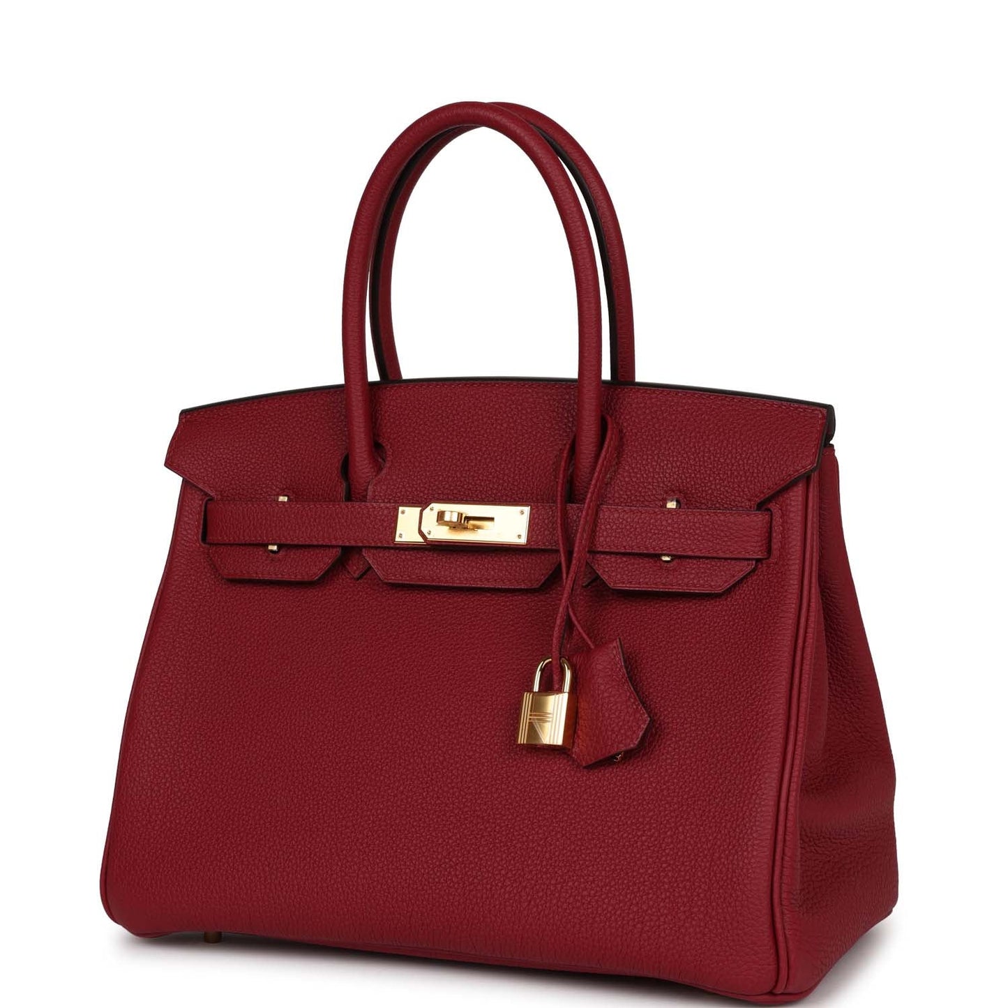 Hermes Birkin 30 Rouge Grenat Togo Gold Hardware