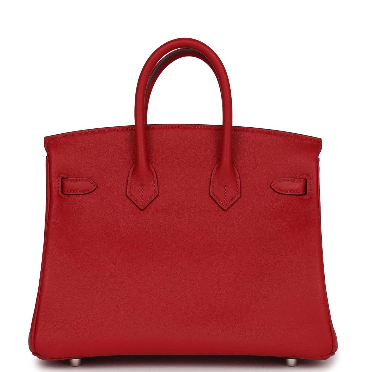 Hermes Birkin 25 Rouge Piment Swift Palladium Hardware