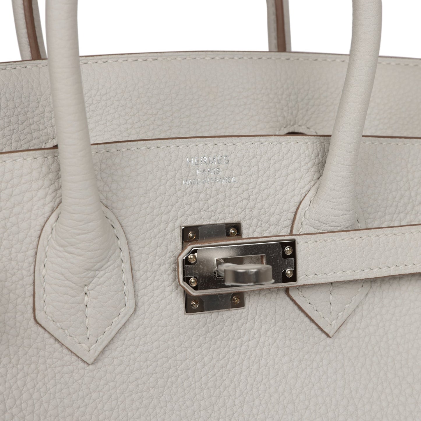 Hermes Birkin 25 Gris Pale Togo Palladium Hardware