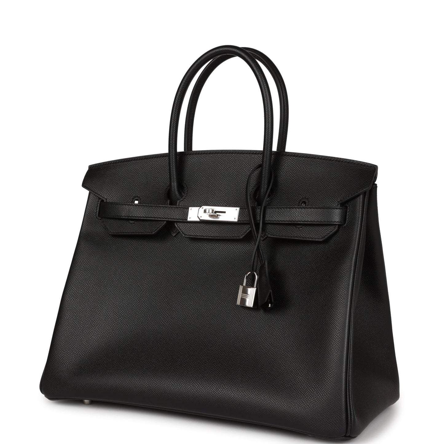 Hermes Birkin 35 Black Epsom Palladium Hardware