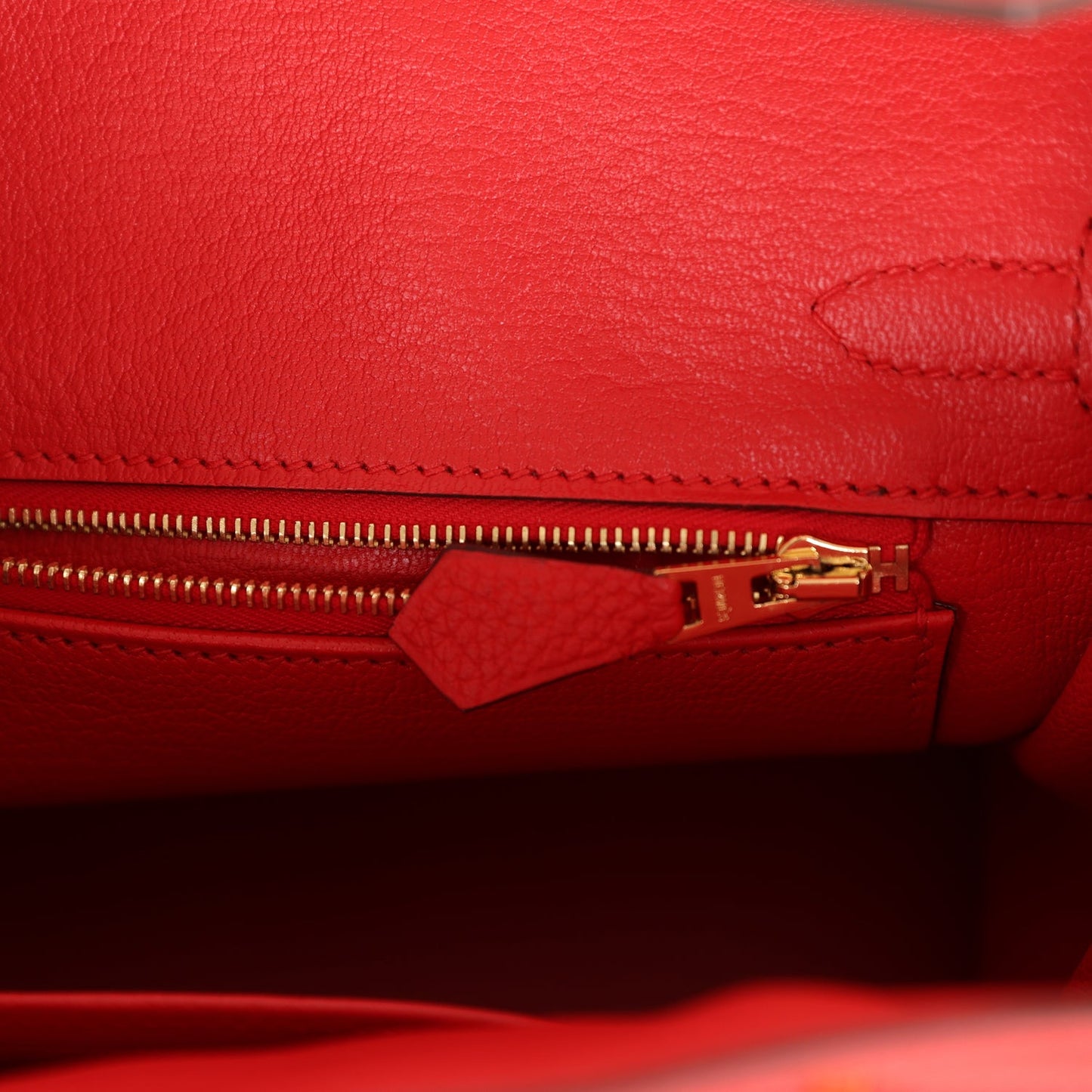 Hermes Birkin 25 Rouge de Coeur Togo Gold Hardware