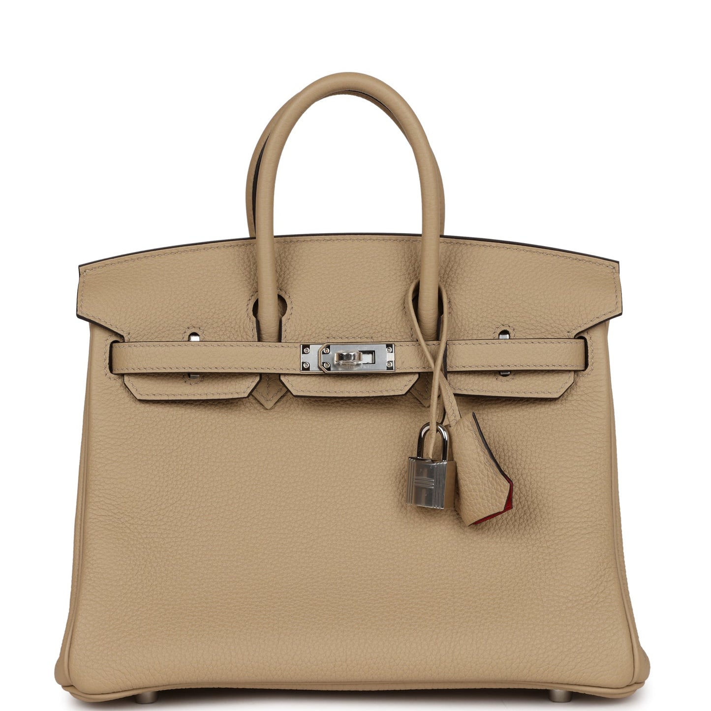 Hermes Birkin 25 Trench Verso Togo Palladium Hardware