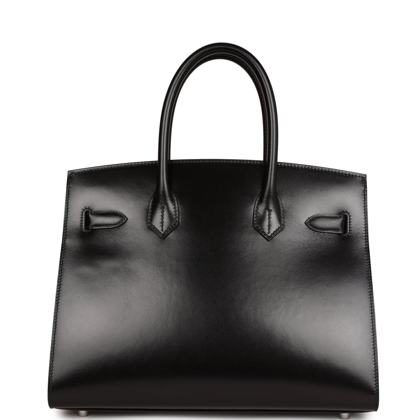 Hermes Birkin Sellier 30 Black Box Palladium Hardware