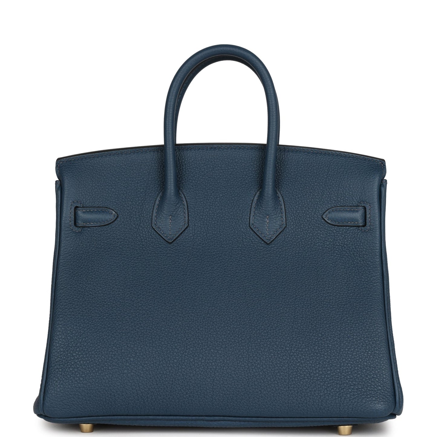 Hermes Birkin 25 Bleu De Prusse Togo Gold Hardware