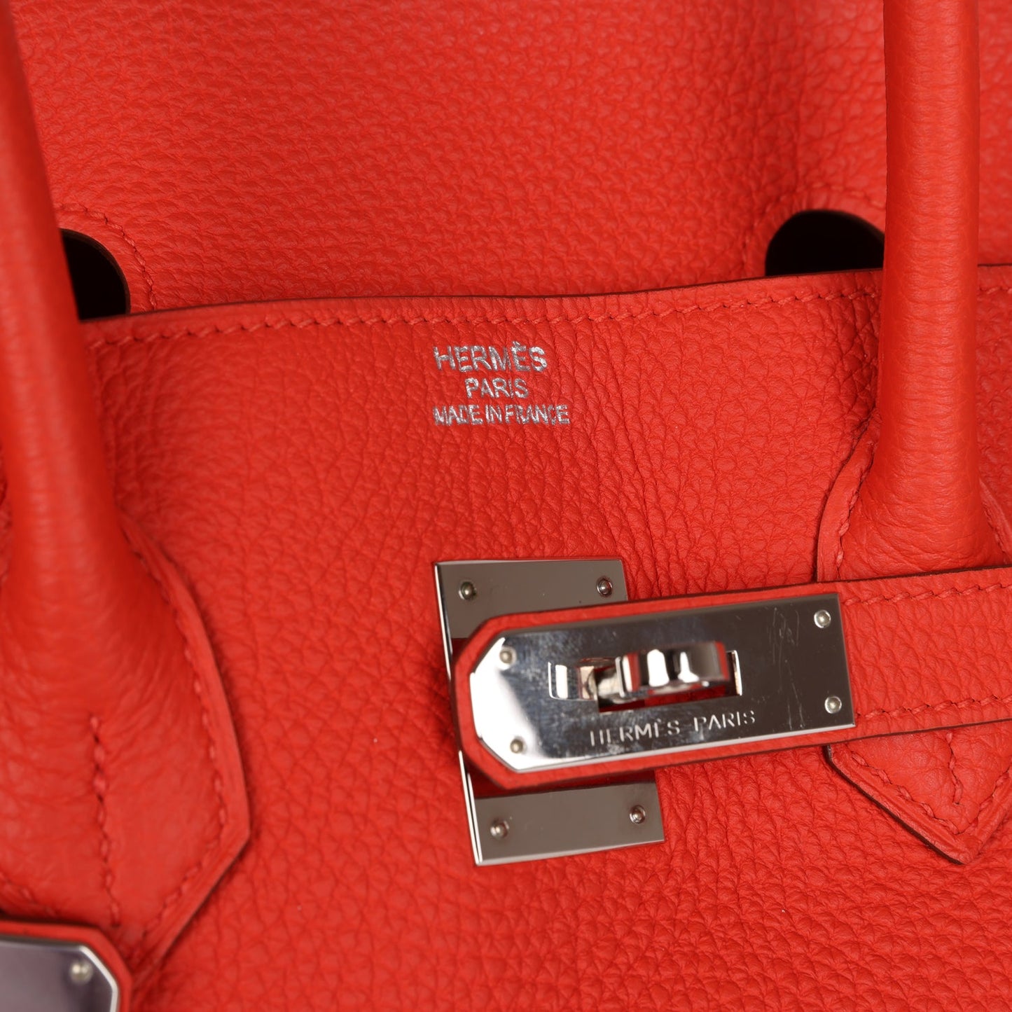 Hermes Birkin 35 Capucine Clemence Palladium Hardware