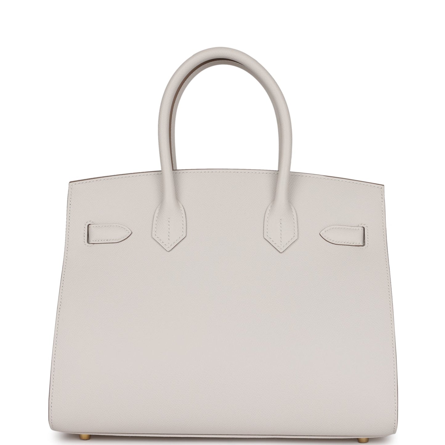 Hermes Birkin Sellier 30 Gris Pale Epsom Gold Hardware