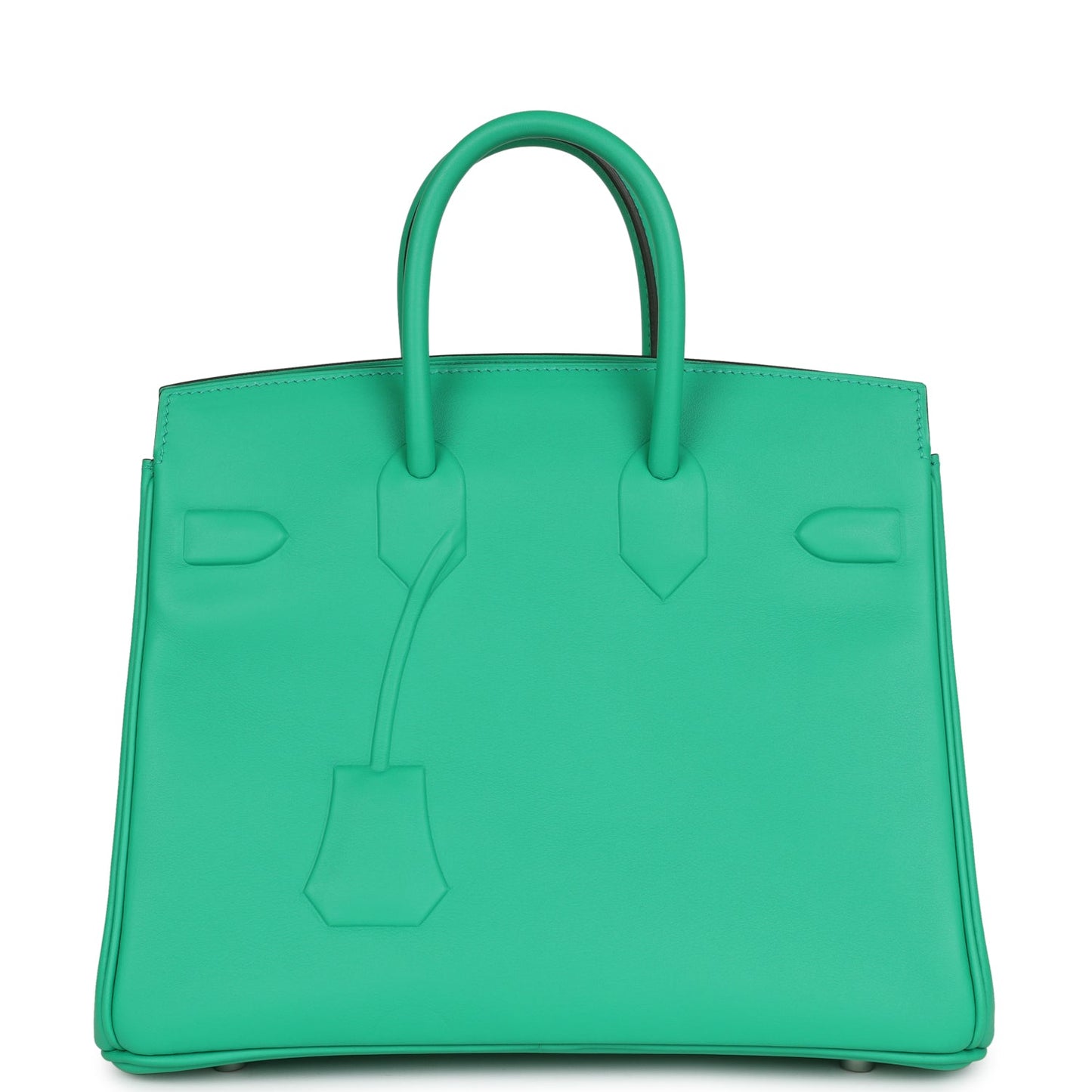 Hermes Birkin Shadow 25 Menthe Swift Palladium Hardware