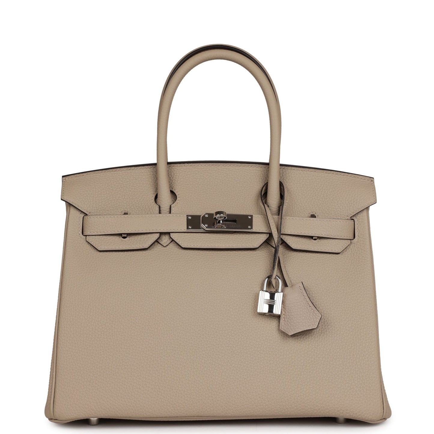 Hermes Birkin 30 Gris Tourterelle Togo Palladium Hardware