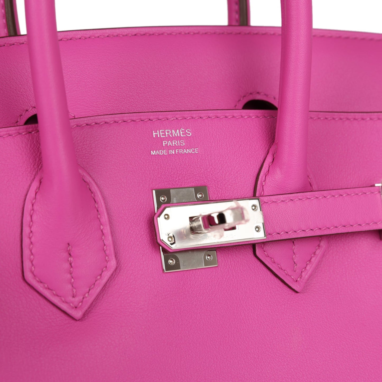 Hermes Birkin 25 Magnolia Swift Palladium Hardware