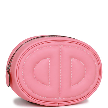 Hermes In-The-Loop Belt Bag Rose D'Ete Verso Swift Palladium Hardware