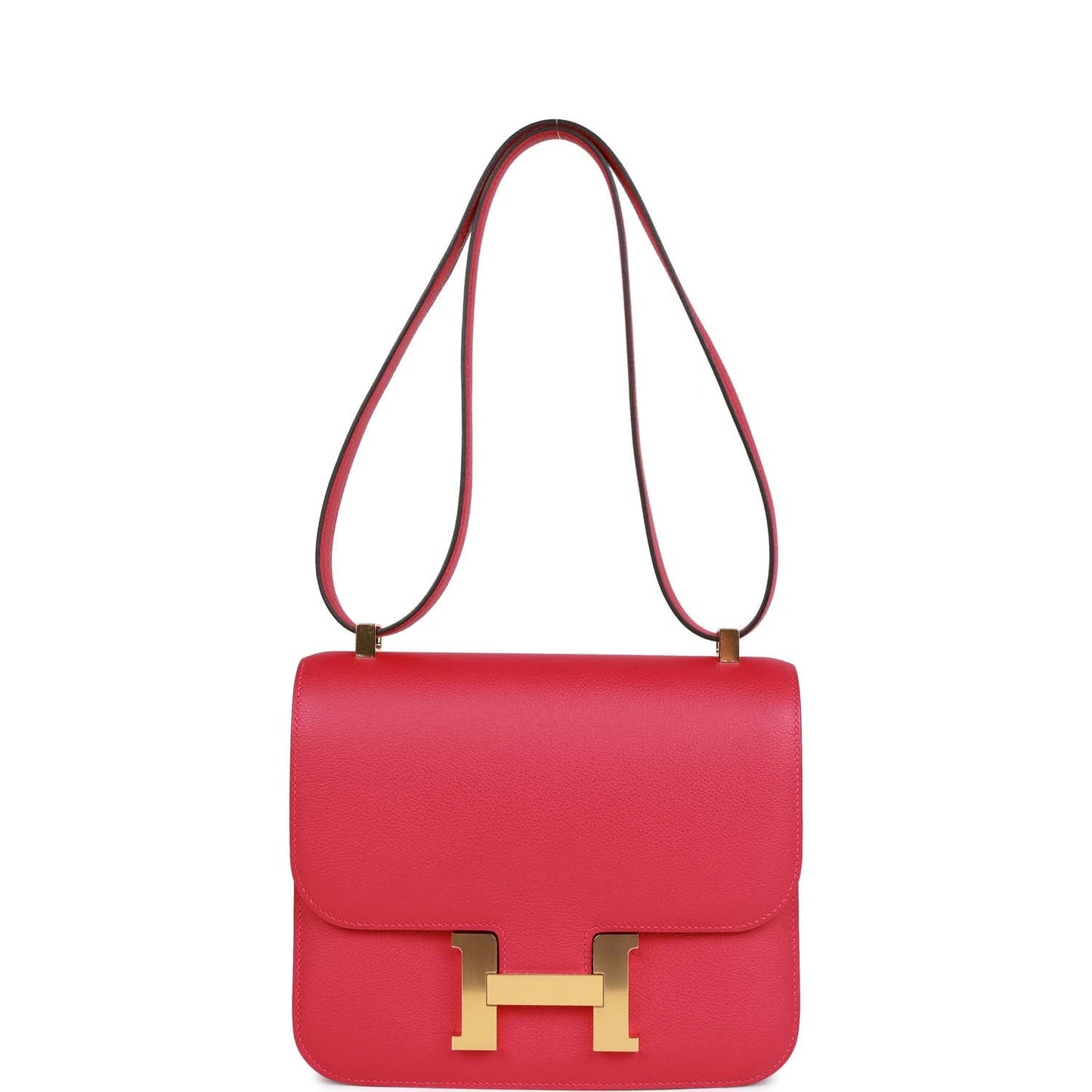 Hermes Constance 24 Framboise Evercolor Gold Hardware