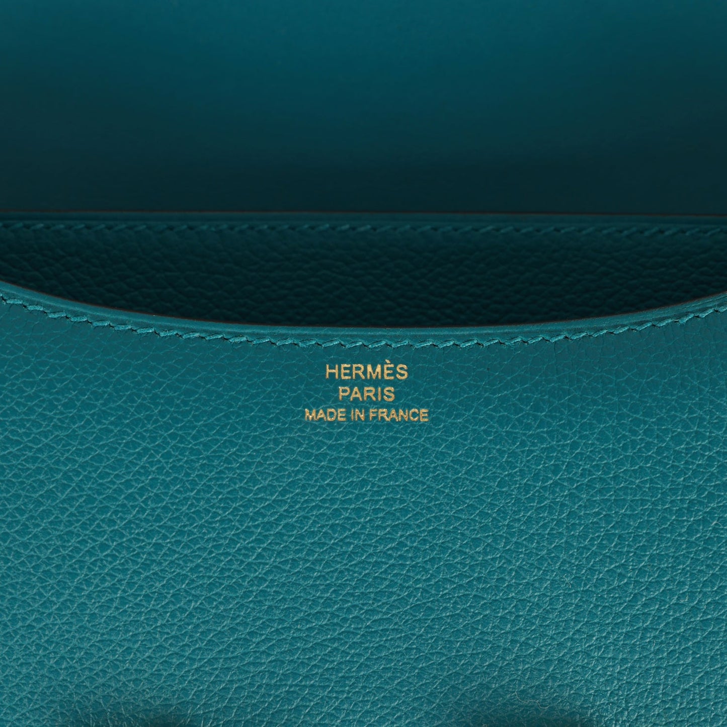 Hermes Constance 18 Vert Bosphore Evercolor Gold Hardware