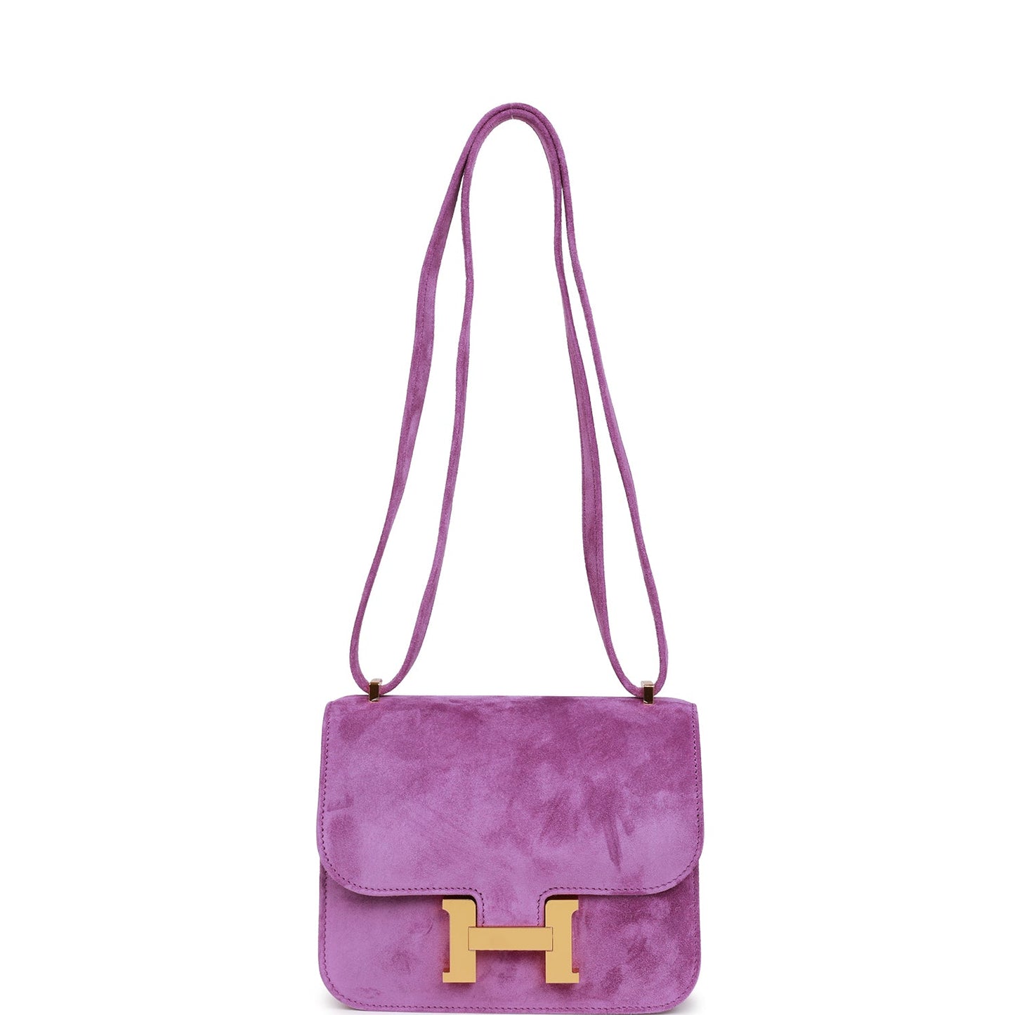 Hermes Constance 18 Violet Doblis Gold Hardware