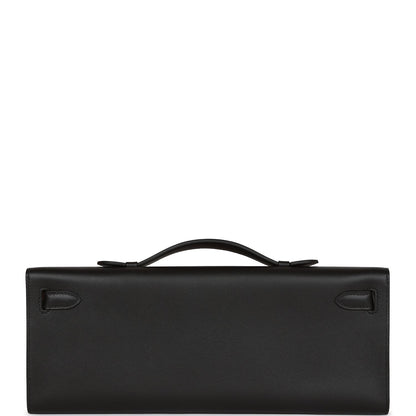 Hermes Kelly Cut Black Swift Gold Hardware