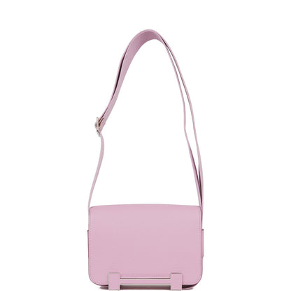 Hermes Geta Mauve Sylvestre Chevre Palladium Hardware