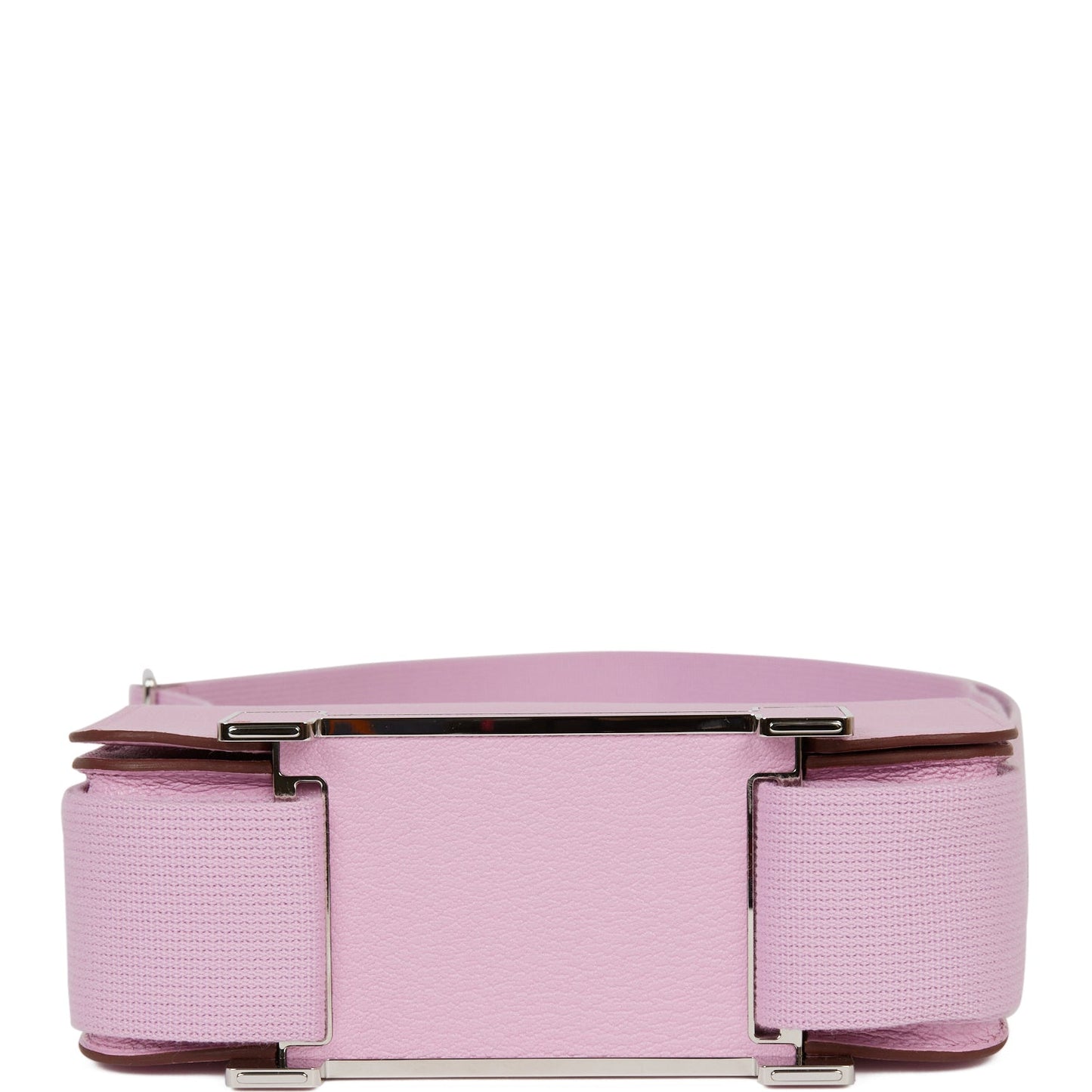 Hermes Geta Mauve Sylvestre Chevre Palladium Hardware