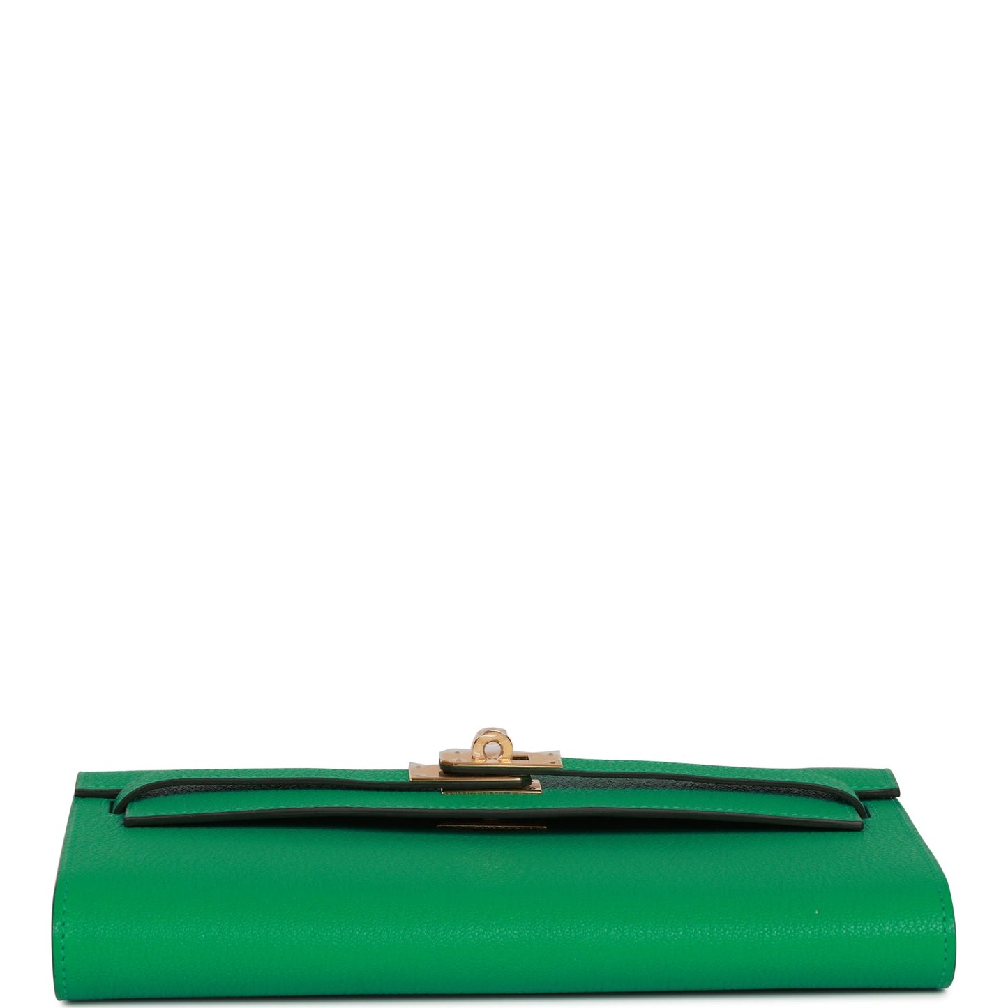 Hermes Kelly Wallet To Go Menthe Chevre Gold Hardware