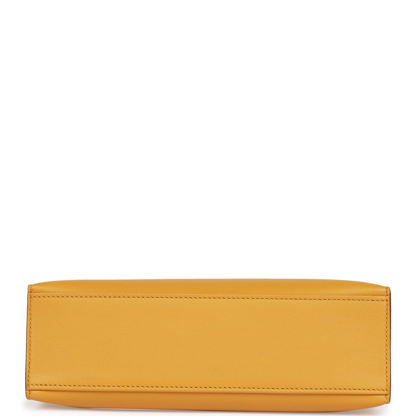 Hermes Kelly Pochette Jaune Ambre Swift Gold Hardware