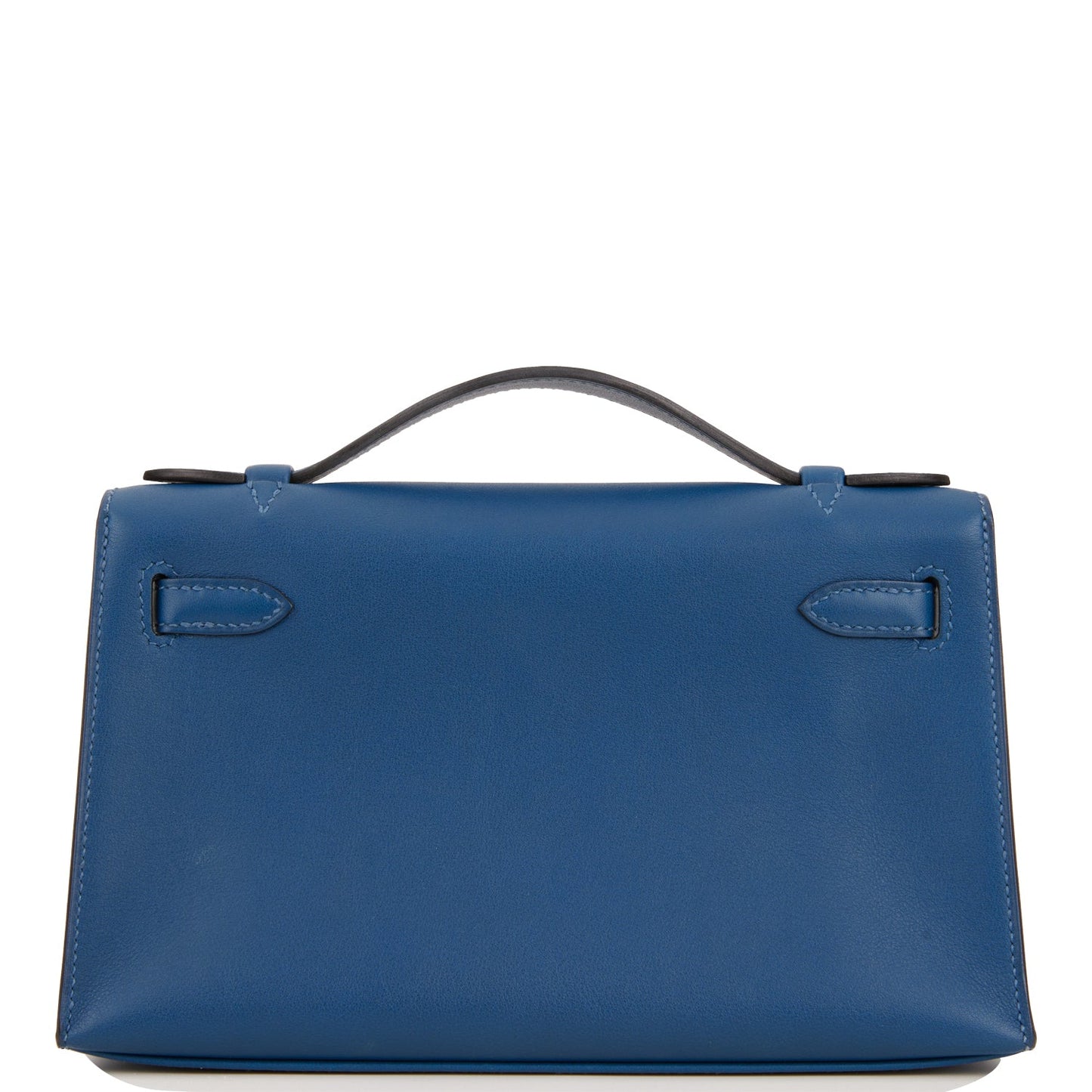 Hermes Kelly Pochette Deep Blue Swift Gold Hardware