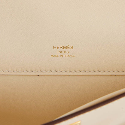 Hermes Kelly Cut Nata Swift Gold Hardware