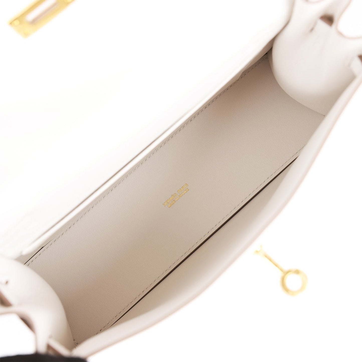 Hermes Kelly Danse Gris Perle Swift Gold Hardware