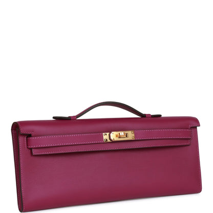 Hermes Kelly Cut Anemone Swift Gold Hardware