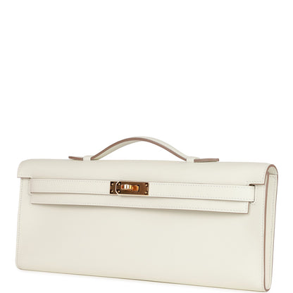 Hermes Kelly Cut Mushroom Swift Gold Hardware