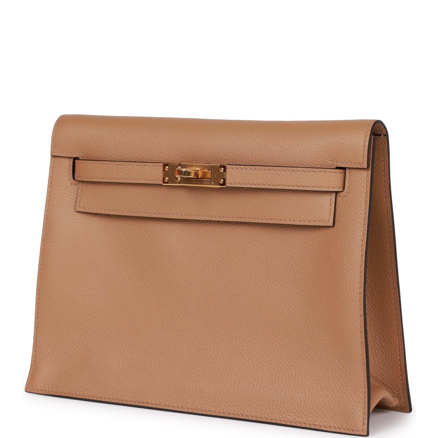 Hermes Kelly Danse Chai Evercolor Gold Hardware