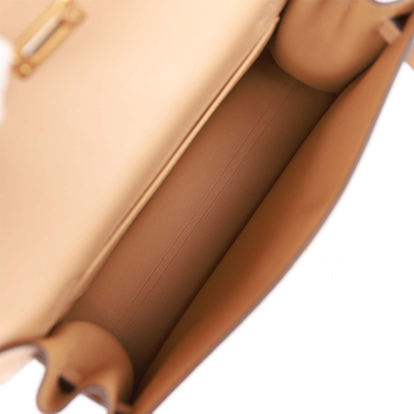 Hermes Kelly Danse Chai Evercolor Gold Hardware