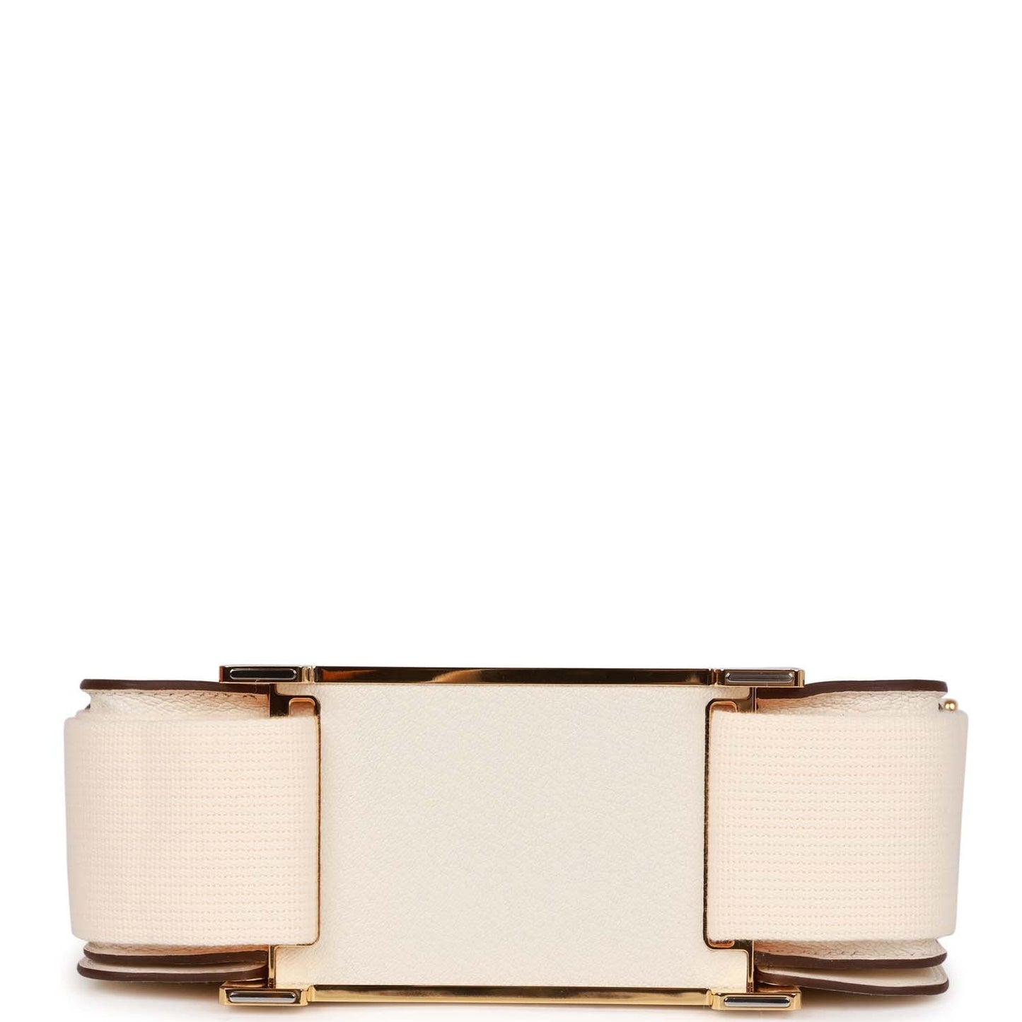 Hermes Geta Bag Nata Chevre Gold Hardware