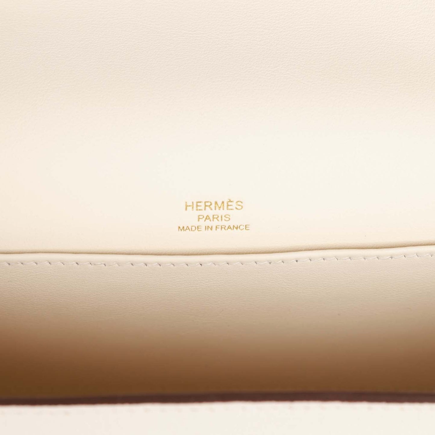 Hermes Geta Bag Nata Chevre Gold Hardware