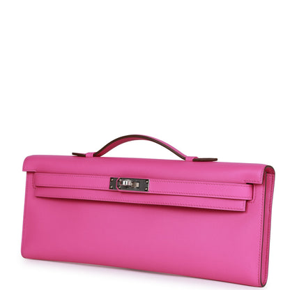 Hermes Kelly Cut Magnolia Swift Palladium Hardware