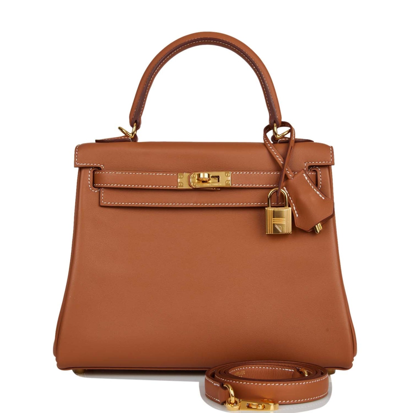 Hermes Kelly Retourne 25 Gold Swift Gold Hardware