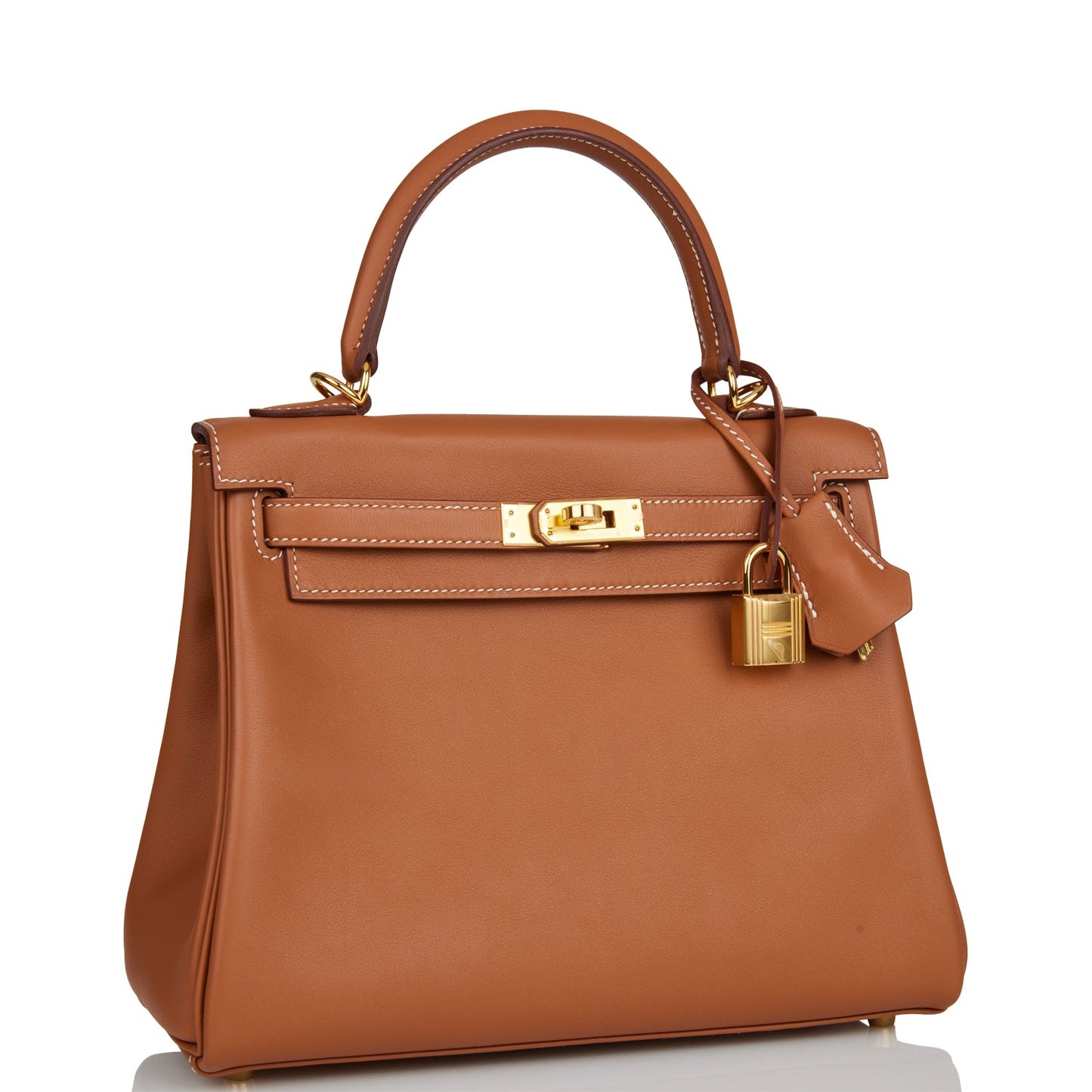 Hermes Kelly Retourne 25 Gold Swift Gold Hardware