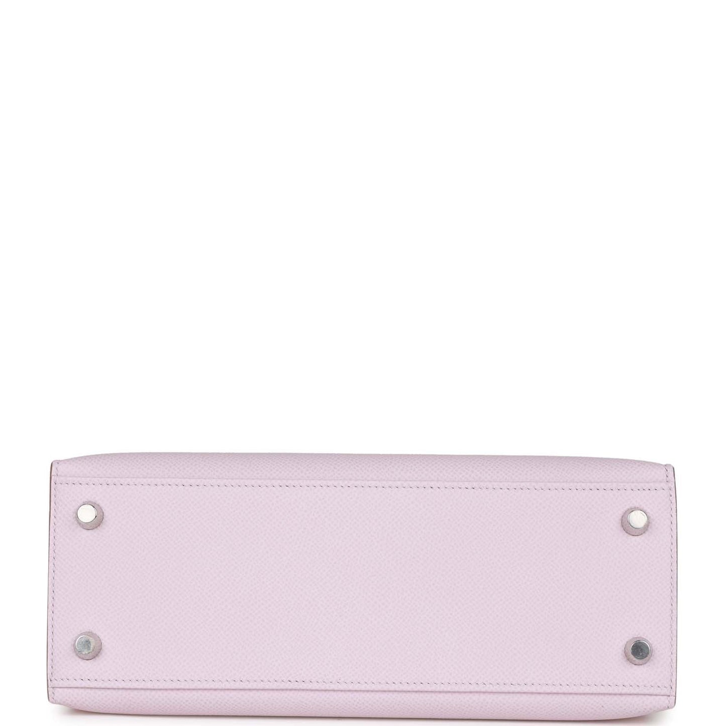 Hermes Kelly Sellier 25 Mauve Pale Epsom Palladium Hardware