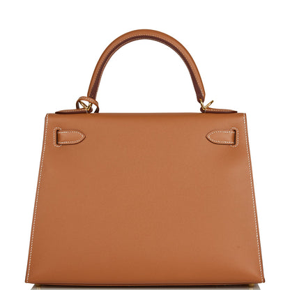 Hermes Kelly Sellier 28 Gold Madame Gold Hardware