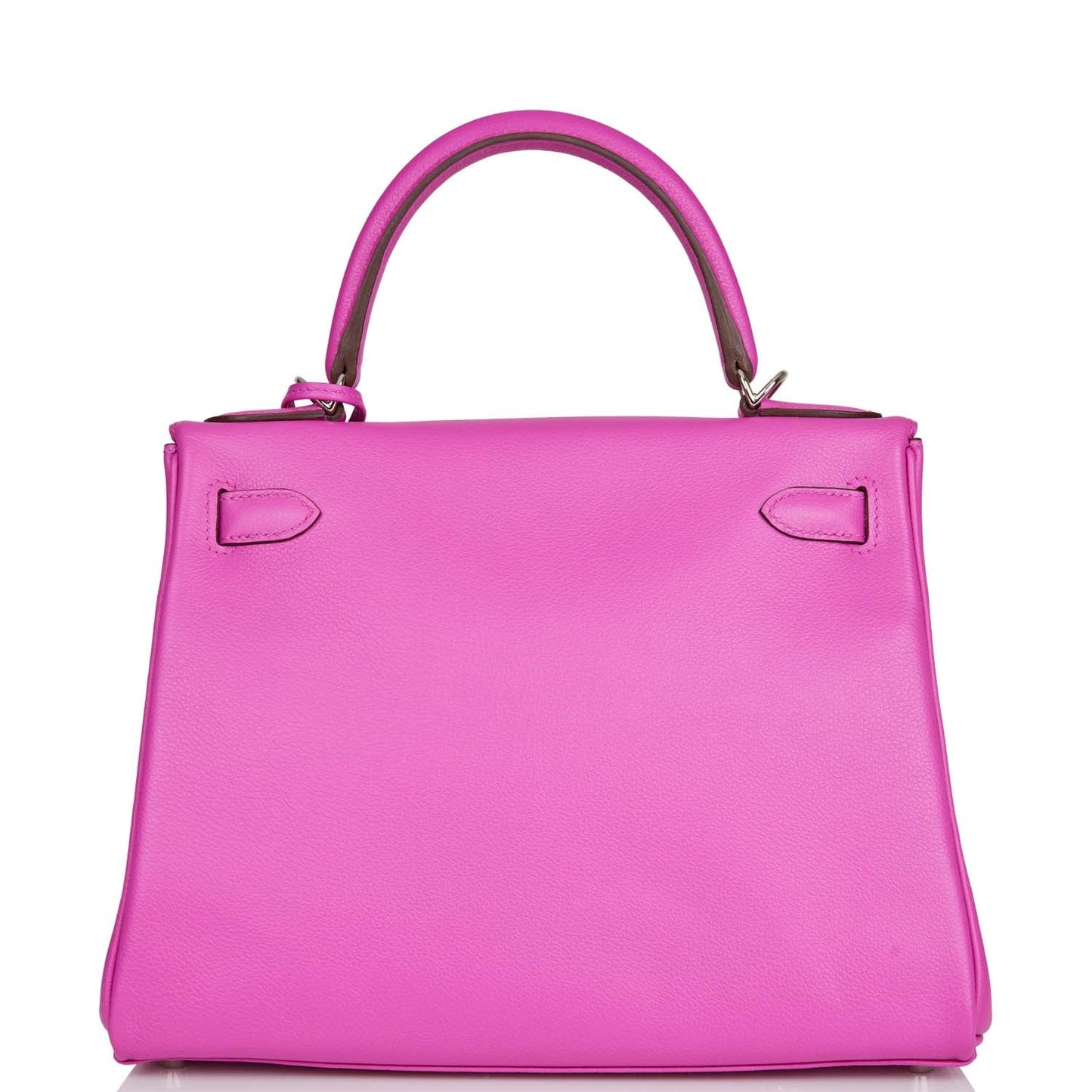 Hermes Kelly Retourne 28 Magnolia Evercolor Palladium Hardware