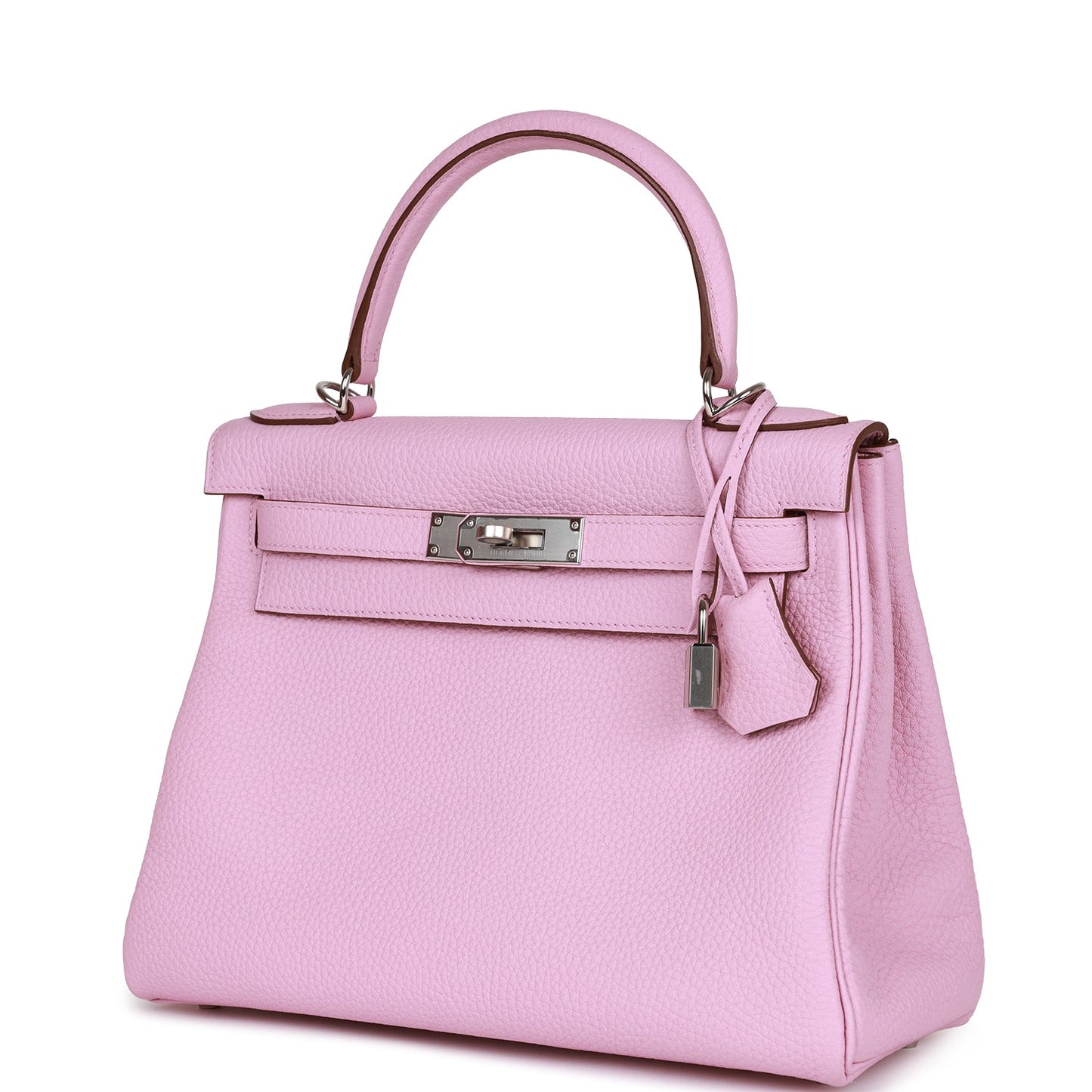 Hermes Kelly Retourne 28 Mauve Sylvestre Clemence Palladium Hardware