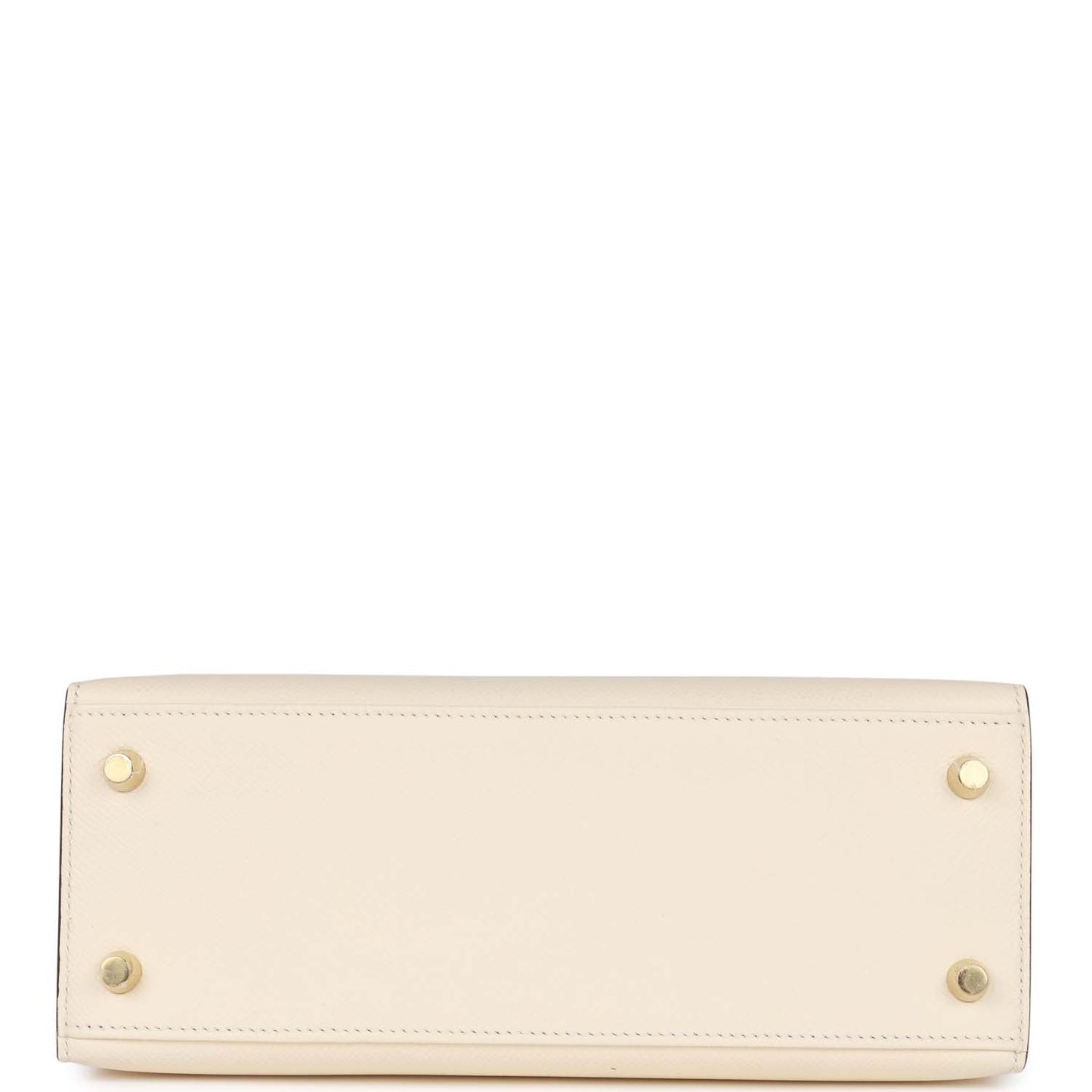 Hermes Kelly Sellier 25 Nata Epsom Gold Hardware