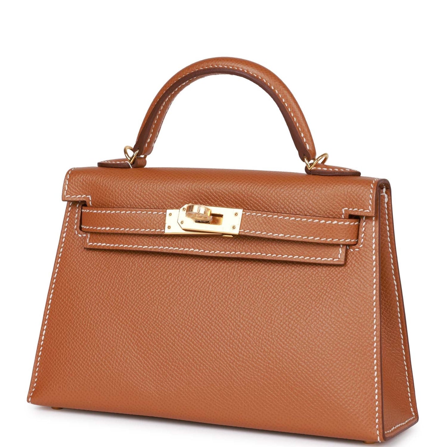 Hermes Kelly Sellier 20 Gold Epsom Gold Hardware