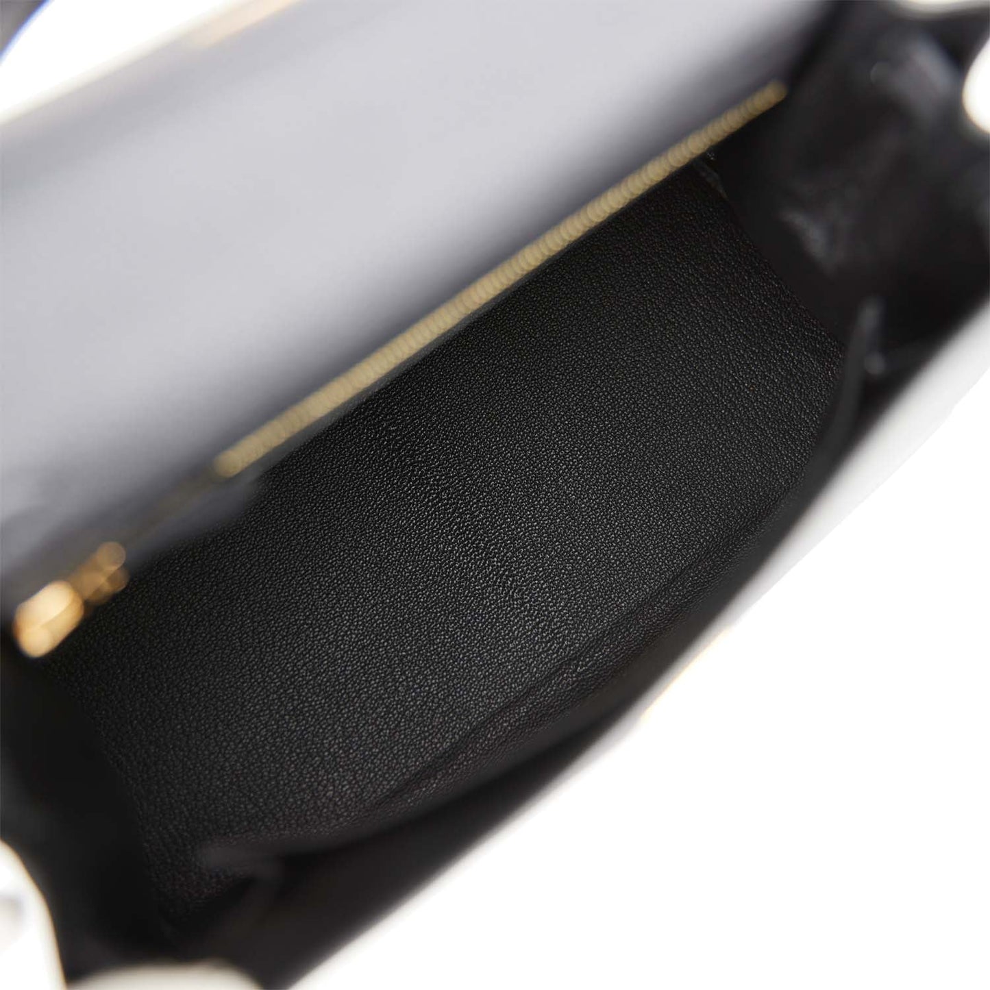 Hermes Kelly Retourne 25 Black Togo Gold Hardware