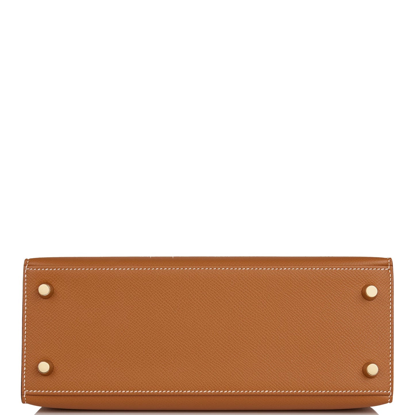 Hermes Kelly Sellier 25 Gold Epsom Gold Hardware